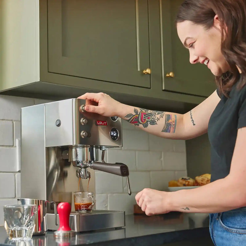 Lelit Victoria Semi-Automatic Espresso Coffee Machine 220-240V 50Hz - Stainless Steel - cafetronix