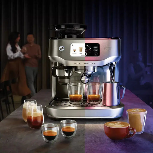 Sage The Dual Boiler® Semi-Automatic Espresso Coffee Machine - Stainless Steel - cafetronix