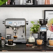 Sage The Dynamic Duo® Dual Boiler Espresso Machine & Coffee Grinder - Stainless Steel - cafetronix