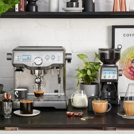 Sage The Dynamic Duo® Dual Boiler Espresso Machine & Coffee Grinder - Stainless Steel - cafetronix