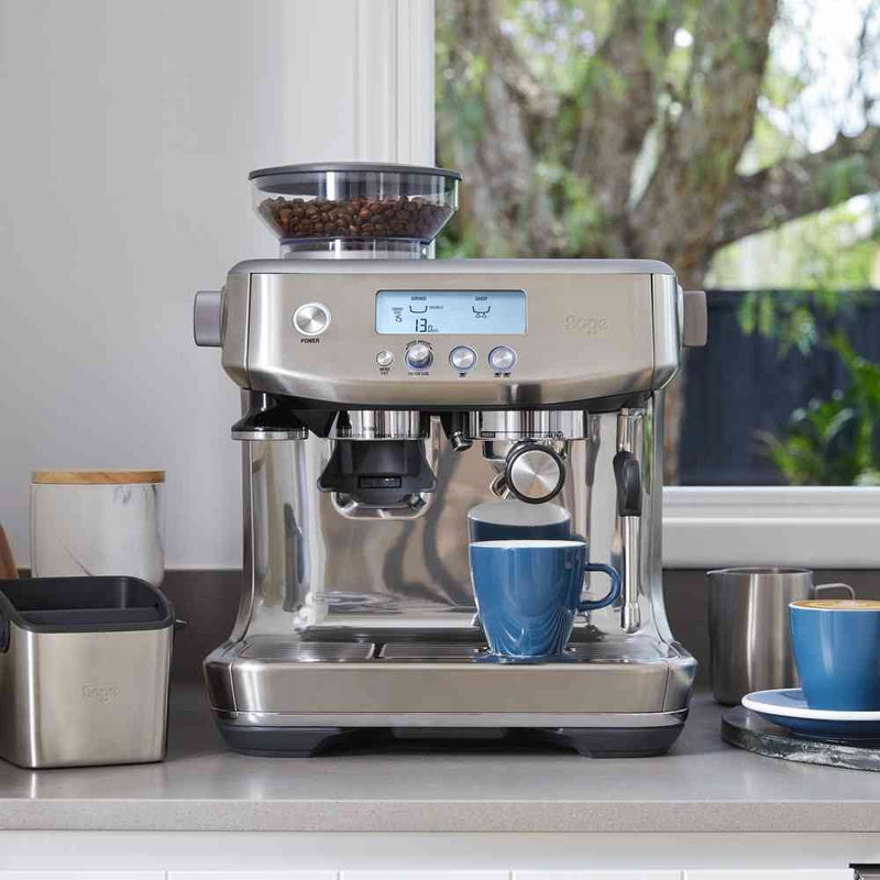 Sage The Barista Pro® Semi-Automatic Espresso Machine with Grinder - Stainless Steel - cafetronix